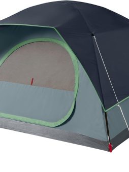 Coleman Skydome Tent with 5 Minute Setup, 2/4/6/8-Person Weatherproof Tent with Rainfly & Carry Bag, 20% More Headroom Than Traditional Canopies